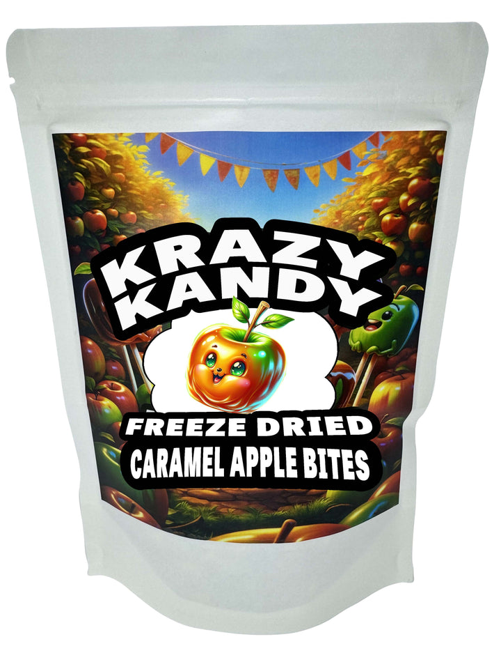 Freeze Dried Caramel Apple Bites