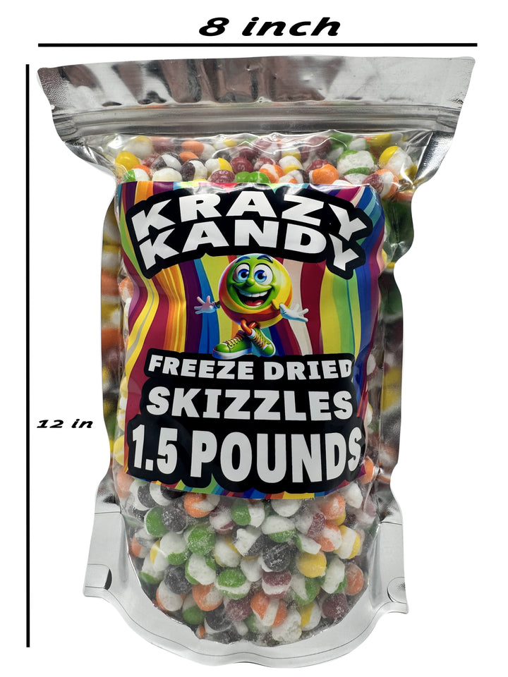 Freeze Dried Skittles 1.5 Pounds