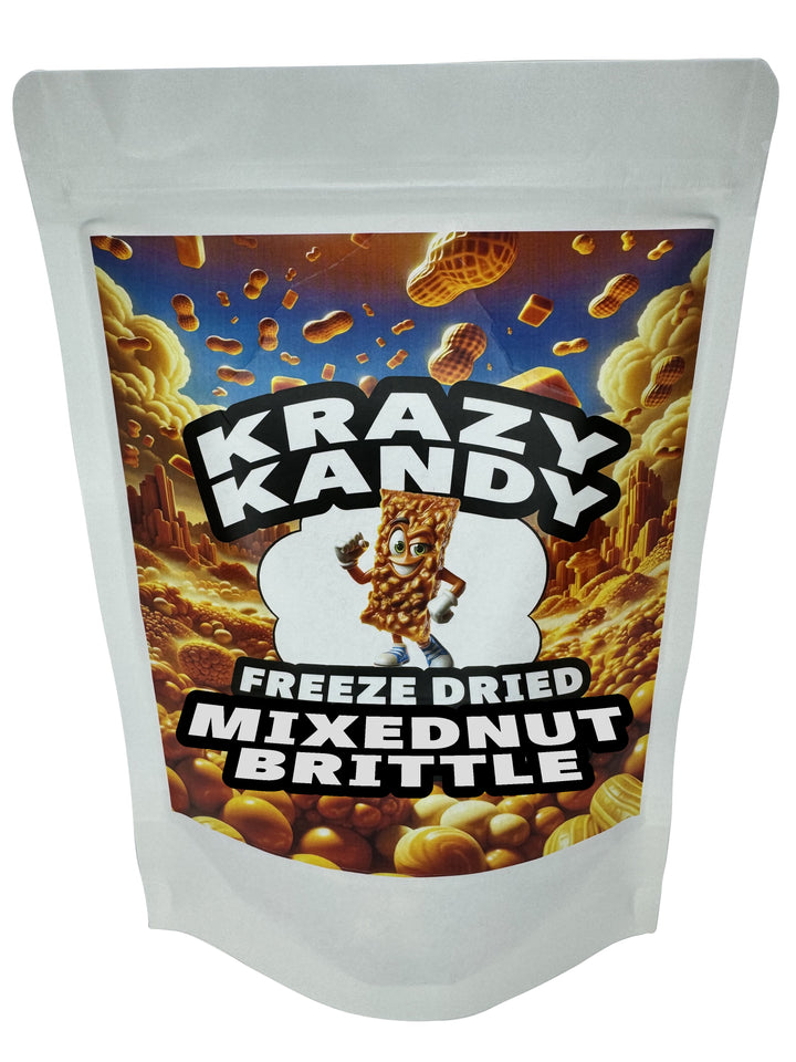 Freeze Dried Mixed Nut Brittle