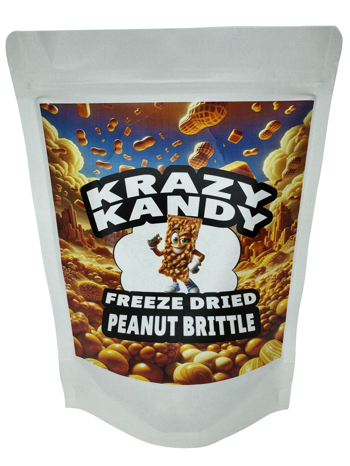 Freeze Dried Peanut Brittle