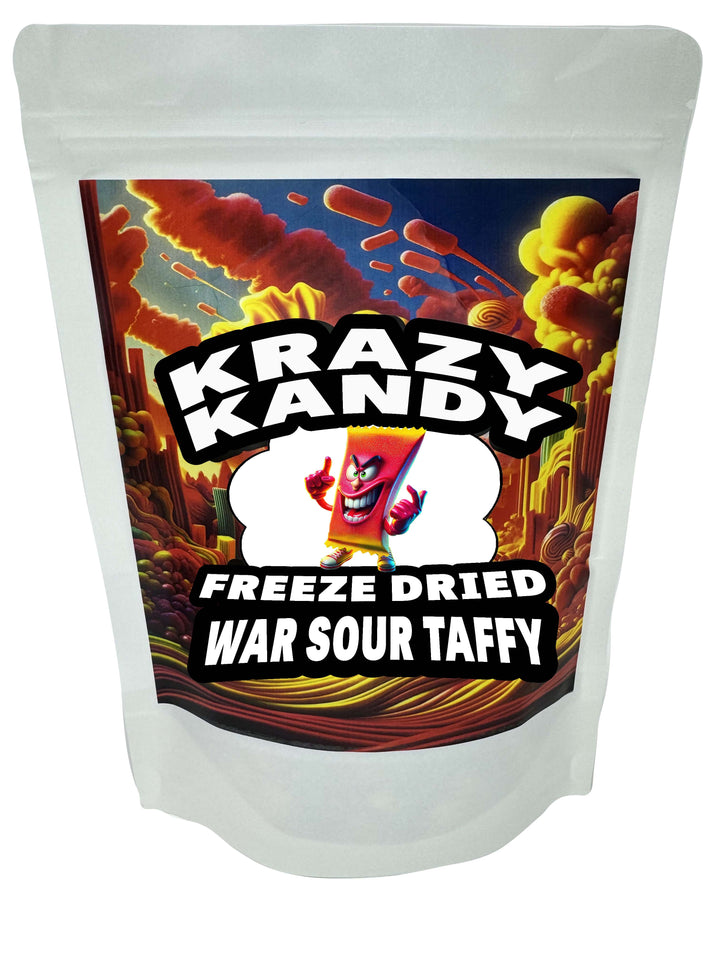 Freeze Dried War Sour Taffy